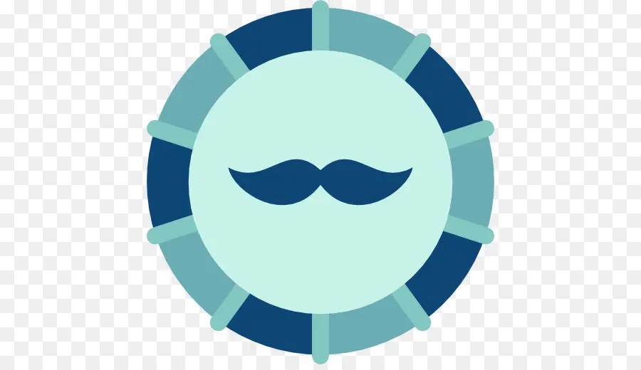 Bigote Azul，Vello Facial PNG