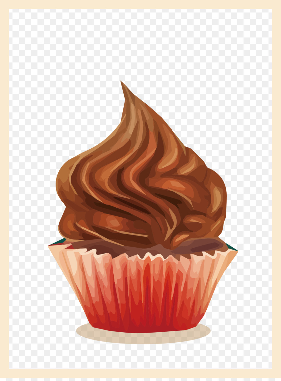 Magdalena De Chocolate，Postre PNG