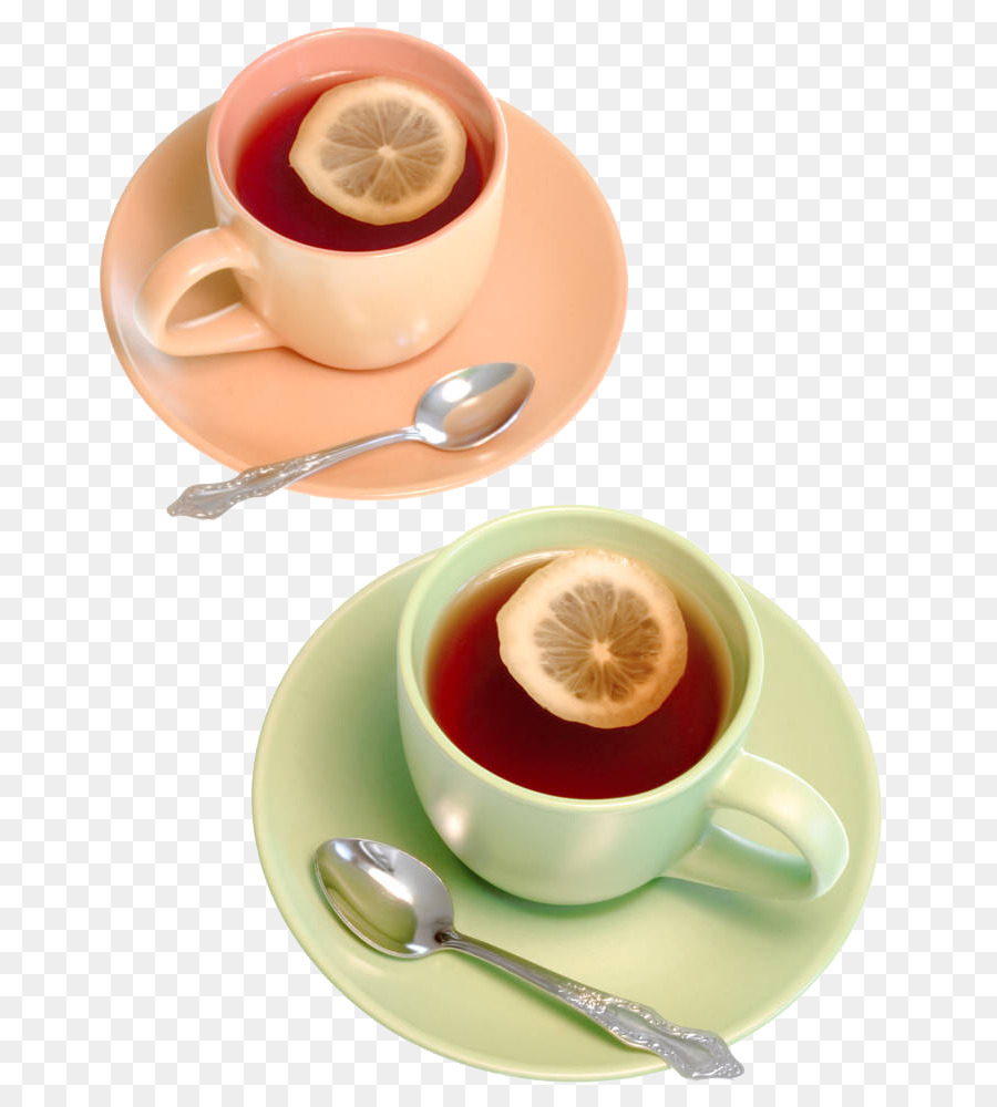 Tazas De Té，Limón PNG