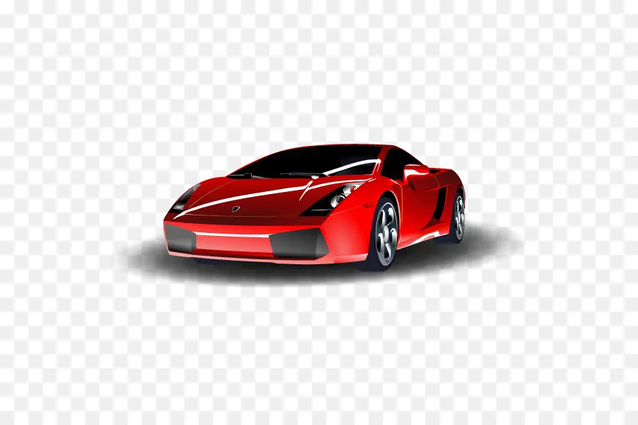 Coche Deportivo Rojo，Automóvil PNG