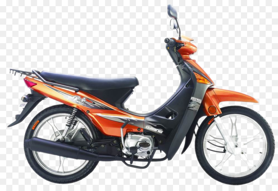 Motocicleta Naranja，Bicicleta PNG