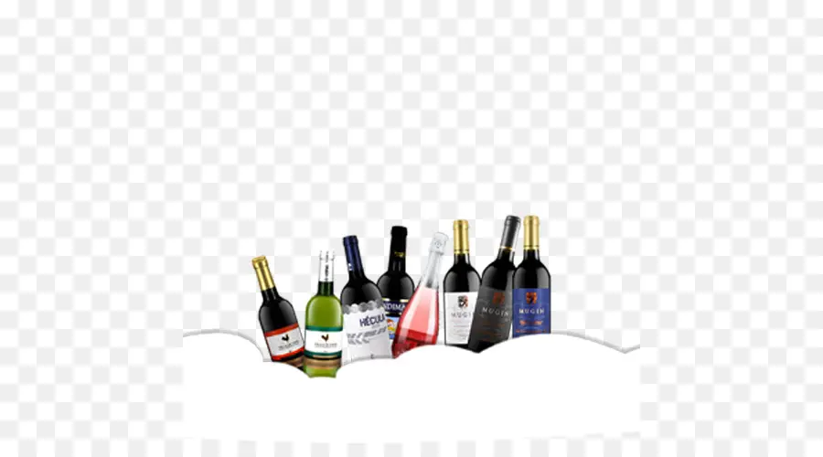 Botellas De Vino，Alcohol PNG