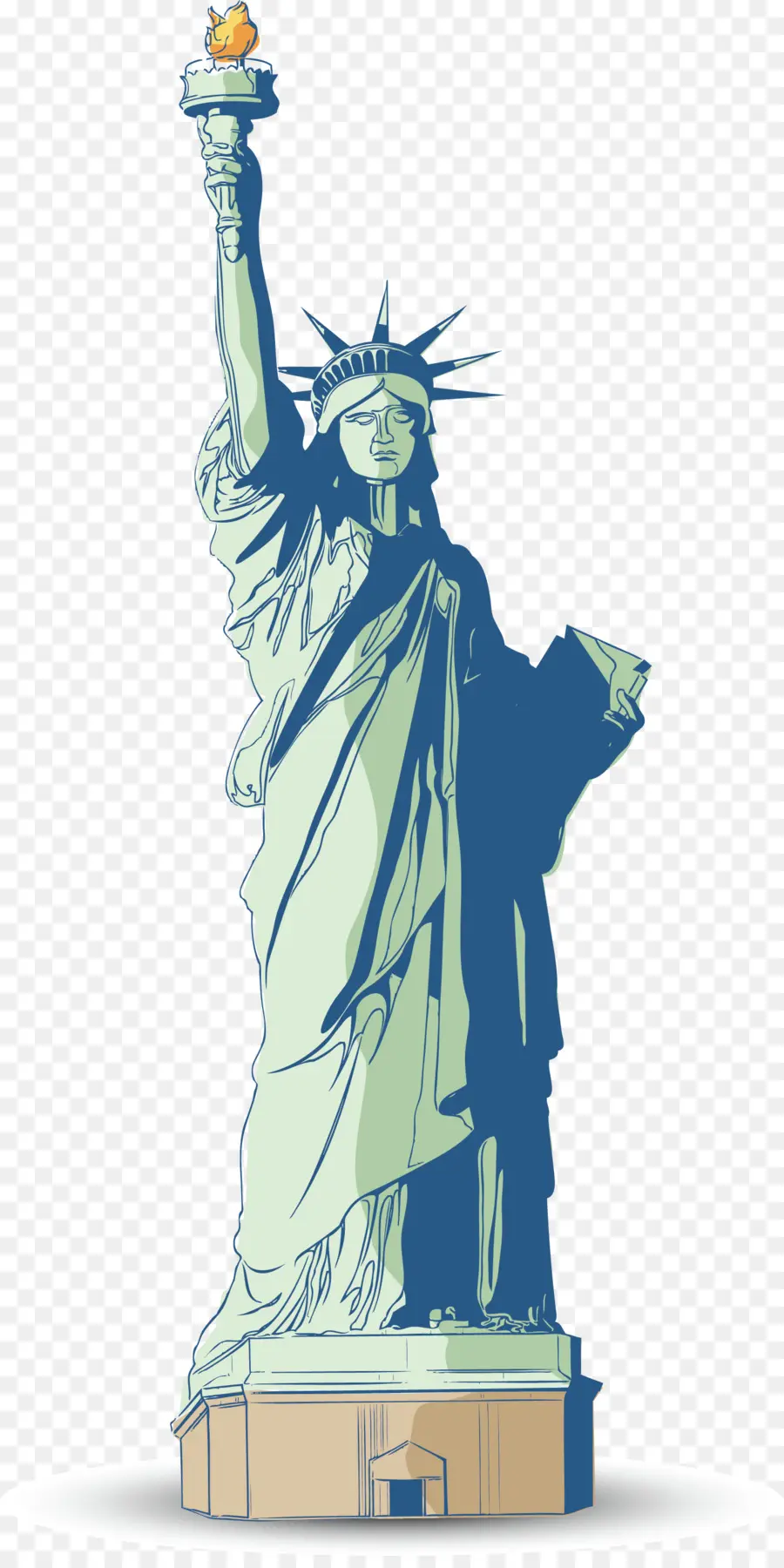 Estatua De La Libertad，Estatua PNG