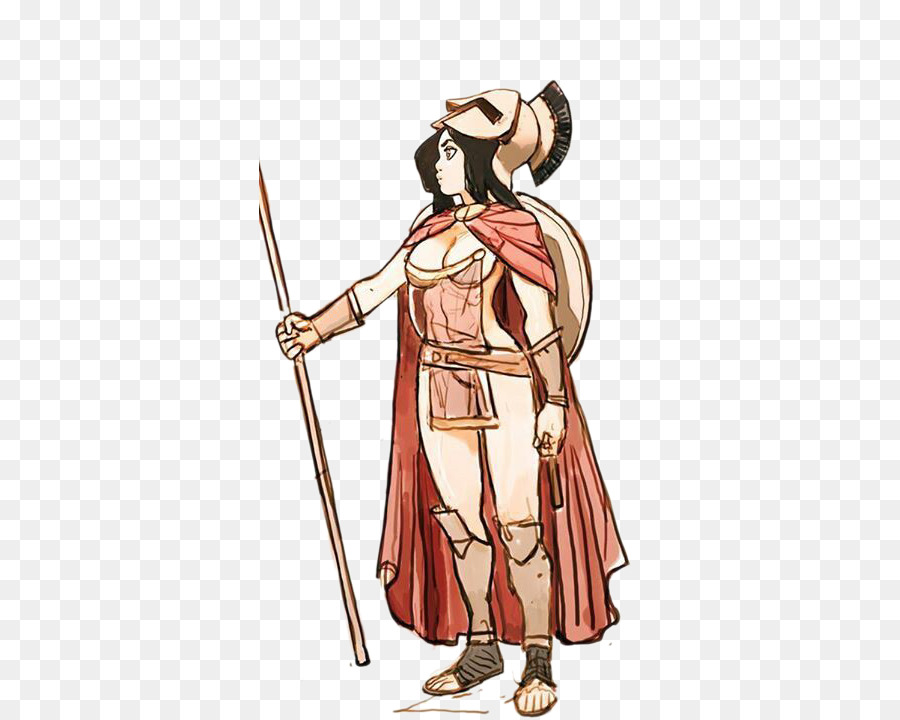 Mujer Guerrera，Armadura PNG