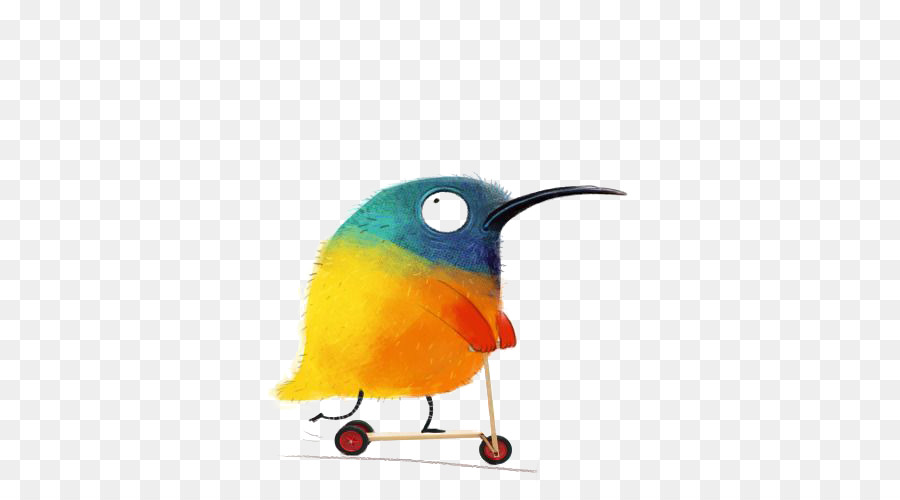 Pájaro，Scooter PNG