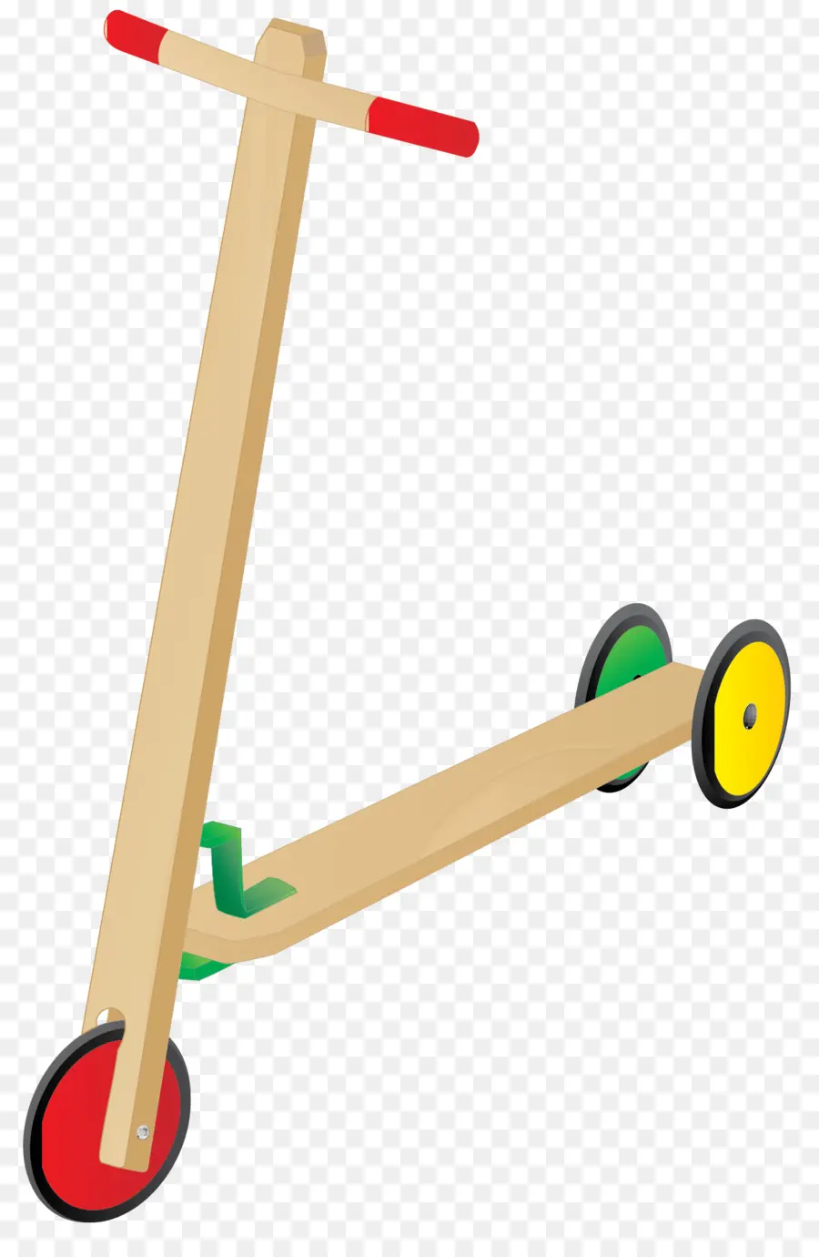 Vespa De Madera，Scooter PNG