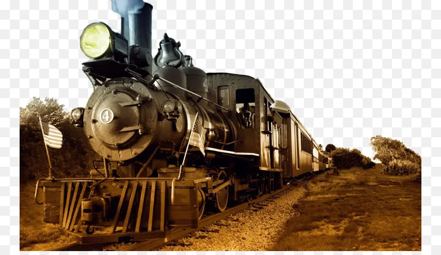 Tren Antiguo，Vapor PNG