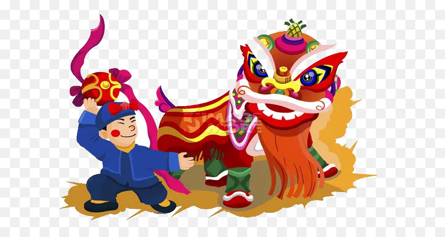 Año Nuevo Chino，Budaya Tionghoa PNG