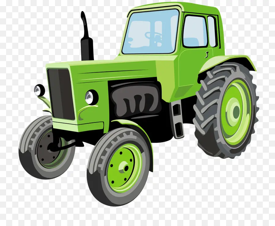 Tractor Verde，Verde PNG