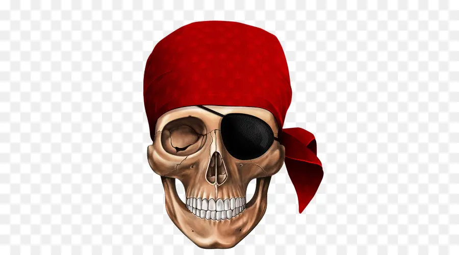 Skull，La Piratería PNG