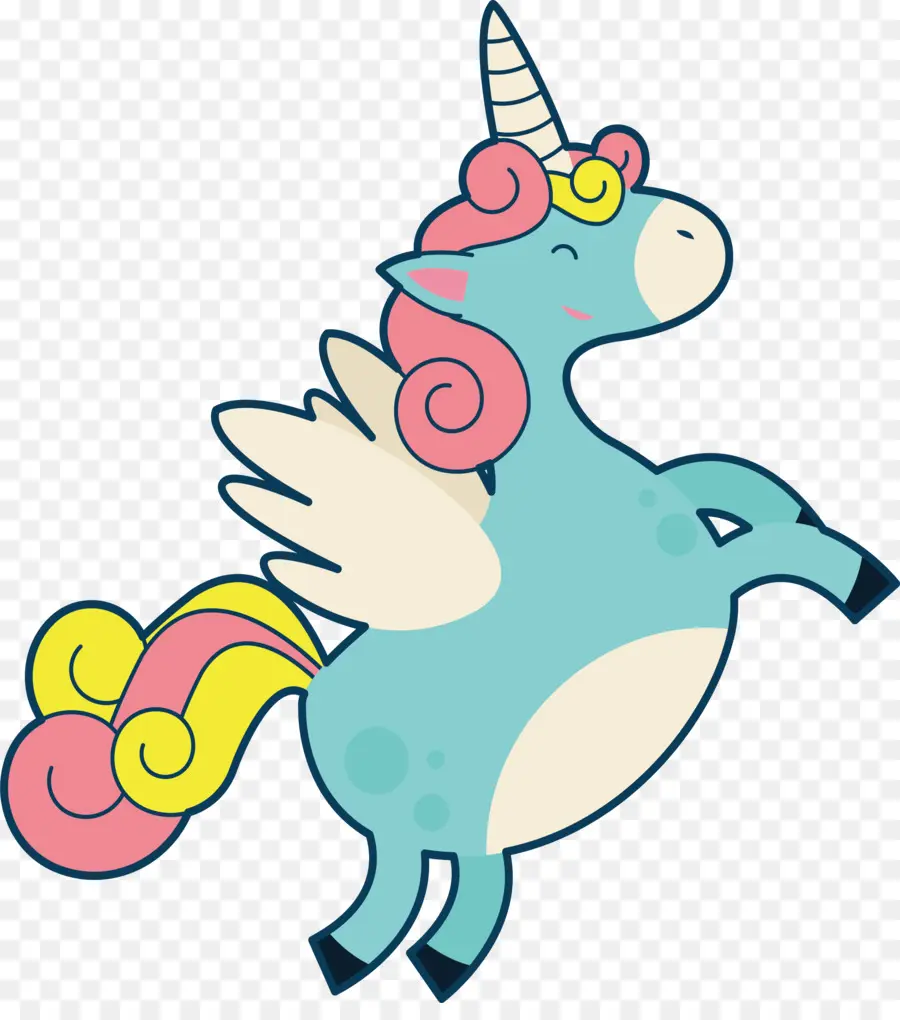 Unicornio，Alas PNG