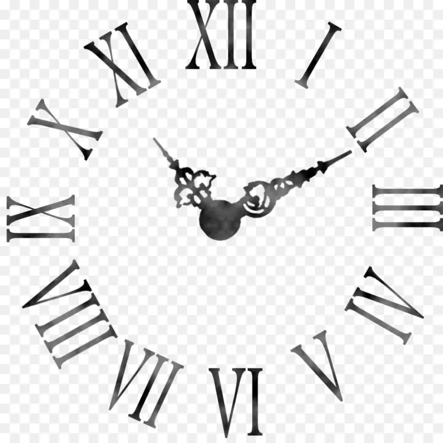 Reloj，Los Números Romanos PNG