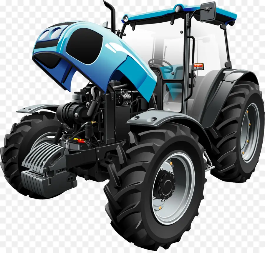 Tractor，Moderno Y Clásico Tractores Adulto Libro Para Colorear PNG