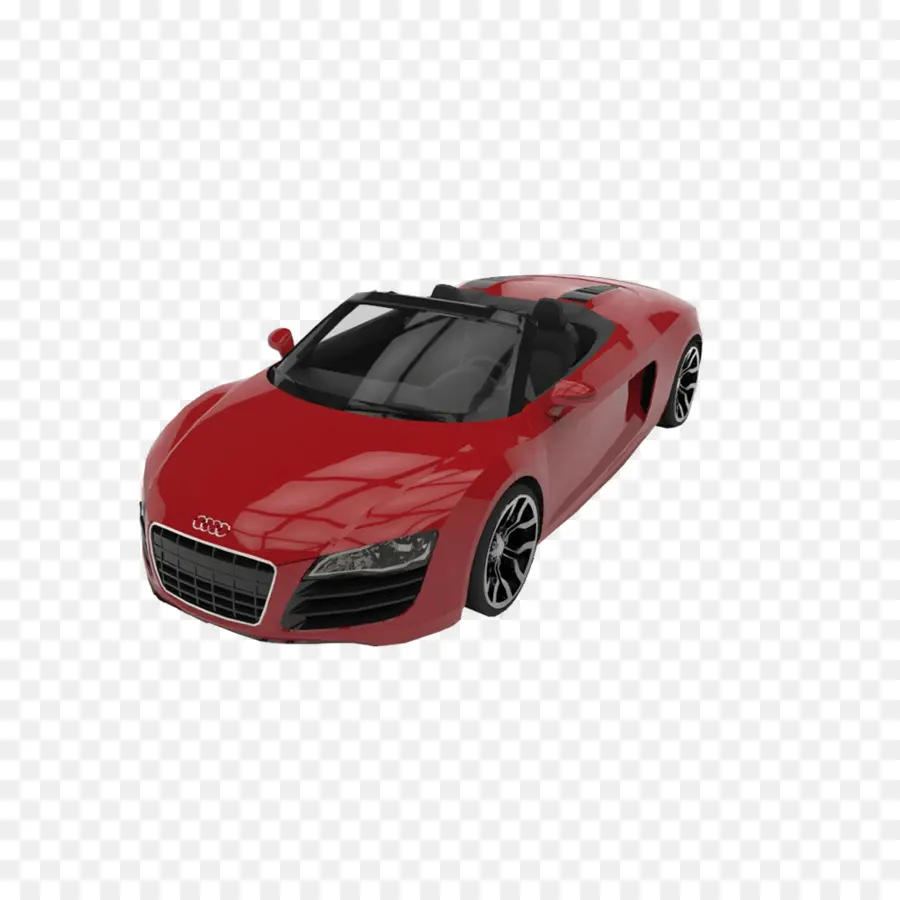 Coche Descapotable Rojo，Automóvil PNG