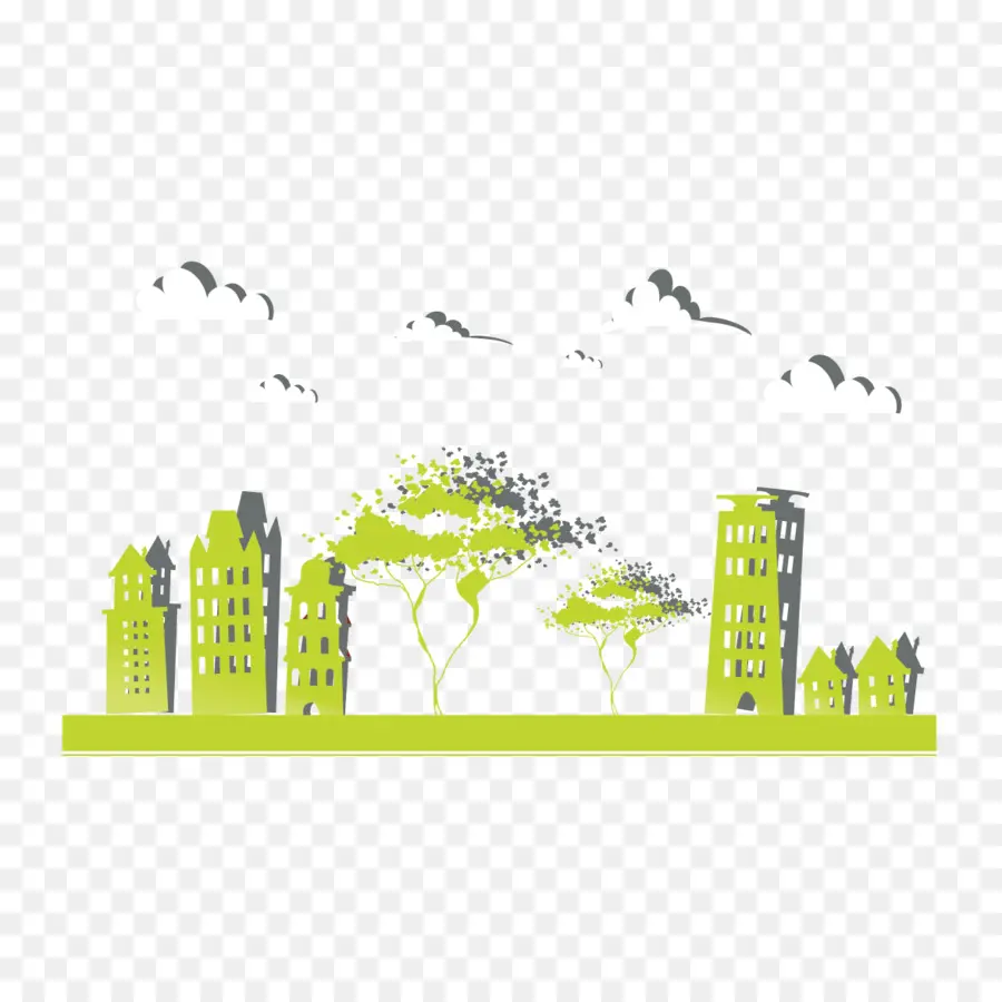 Paisaje Urbano，Edificios PNG