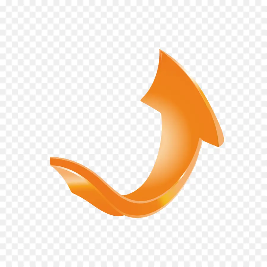 Flecha Naranja Hacia Arriba，Hacia Arriba PNG