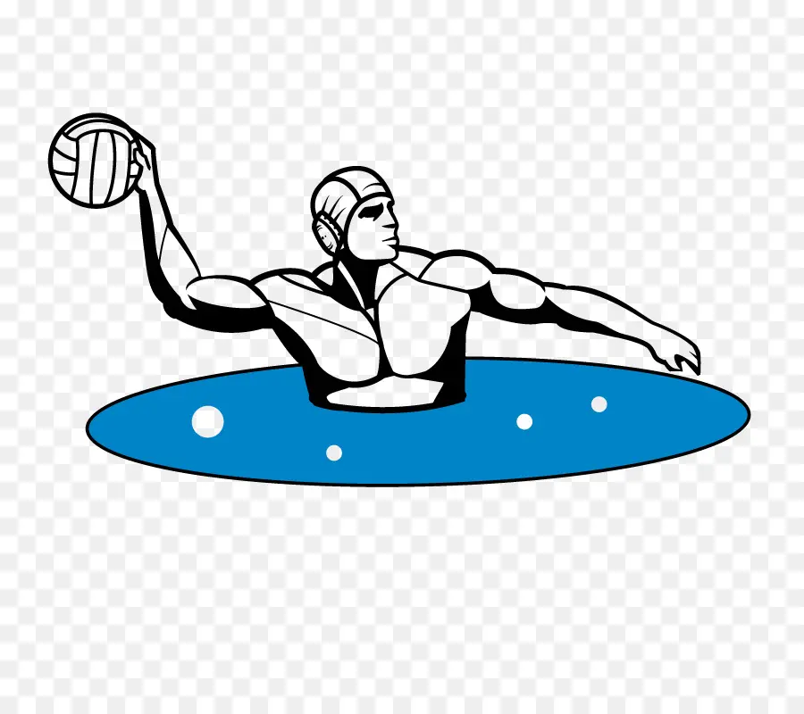 Jugador De Waterpolo，Agua PNG