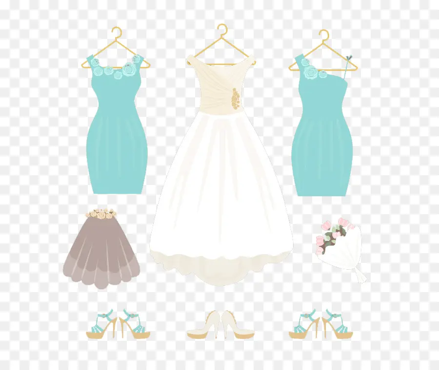 Vestidos Y Zapatos，Vestidos PNG