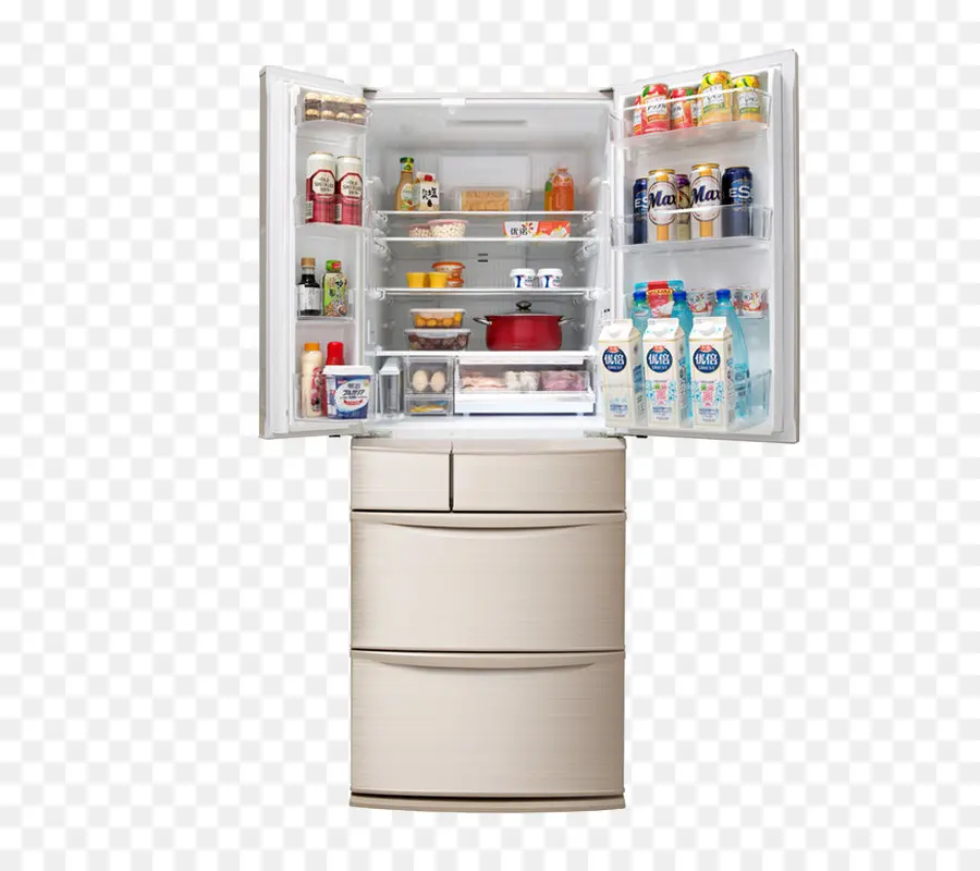 Refrigerador，Alimento PNG