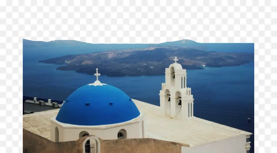 La Acrópolis De Atenas，Santorini PNG