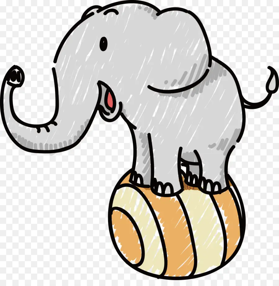 Rendimiento，Elefante PNG