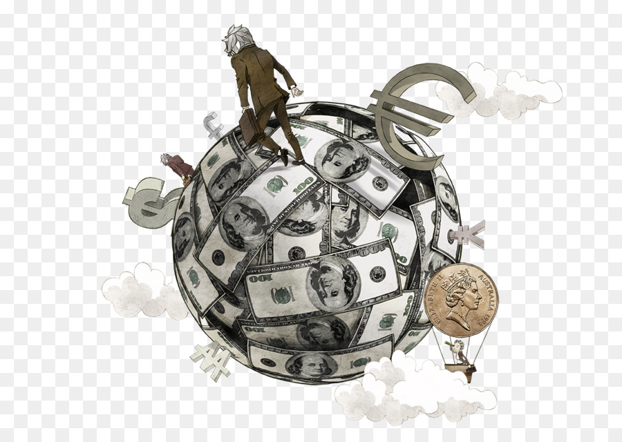 Globo De Dinero，Símbolos De Moneda PNG