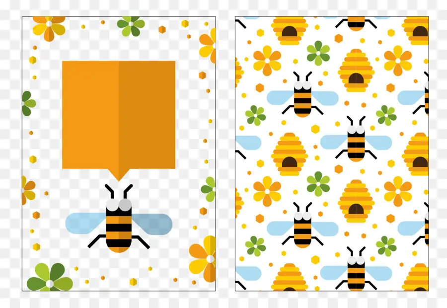 Patrón De Abeja，Panal PNG