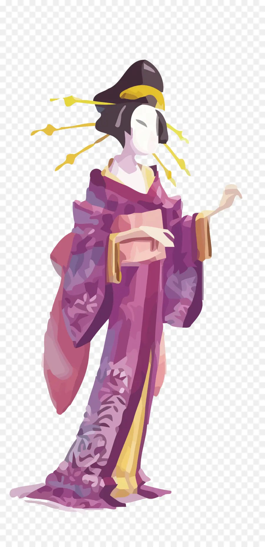 Japón，Geisha PNG