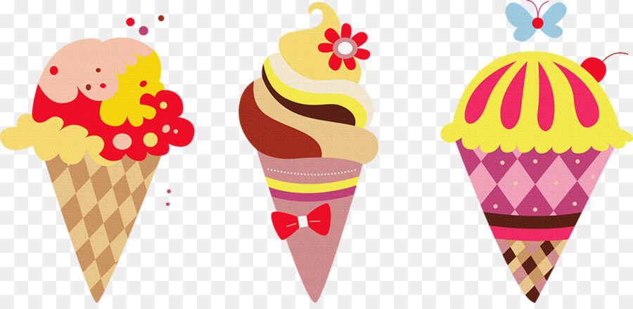 Helado，Cono De Helado PNG