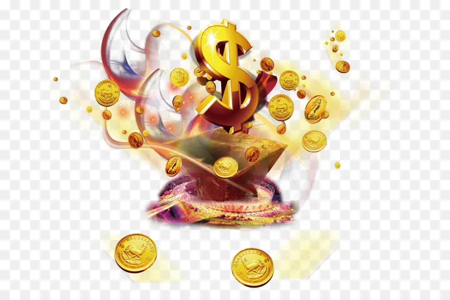 Signo De Dólar，Dinero PNG