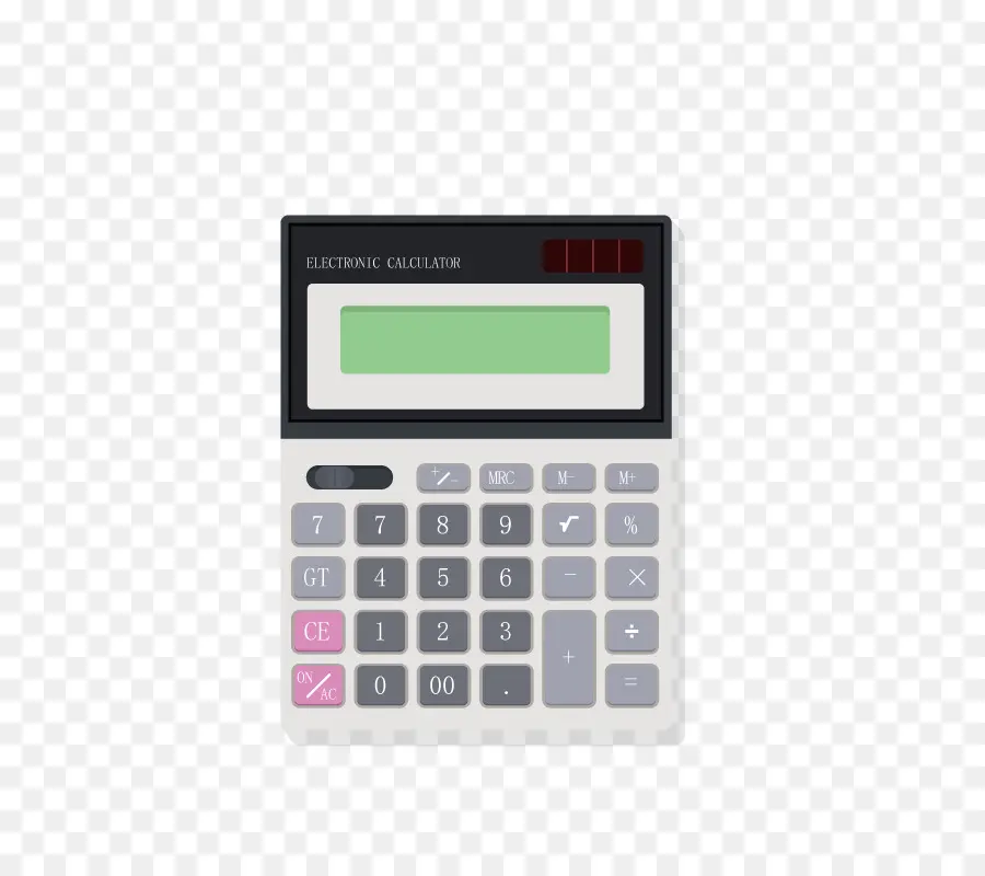 Calculadora Electrónica，Botones PNG