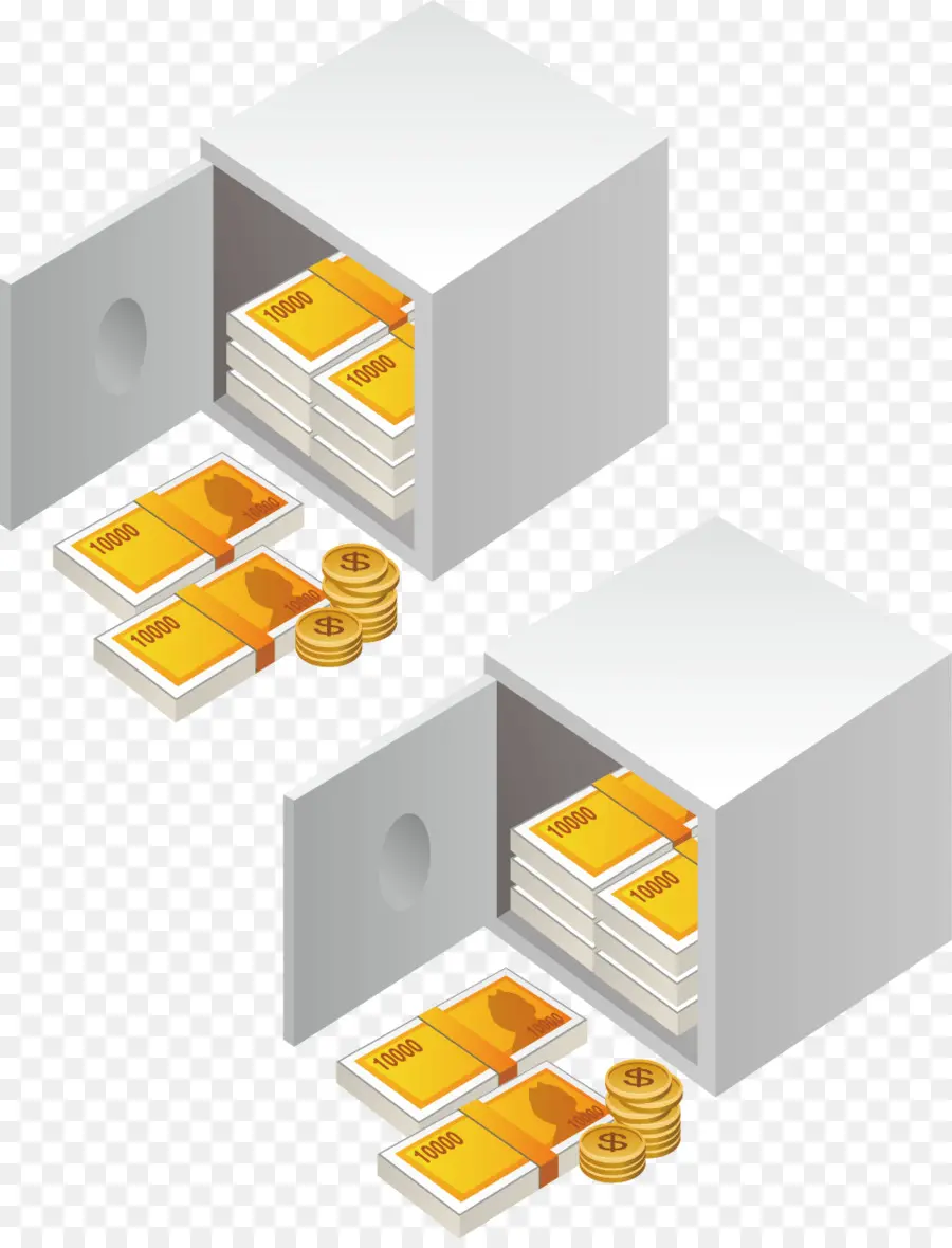 Dinero，Caja Fuerte PNG