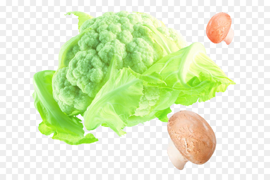 Los Vegetales Crucíferos，La Coliflor PNG