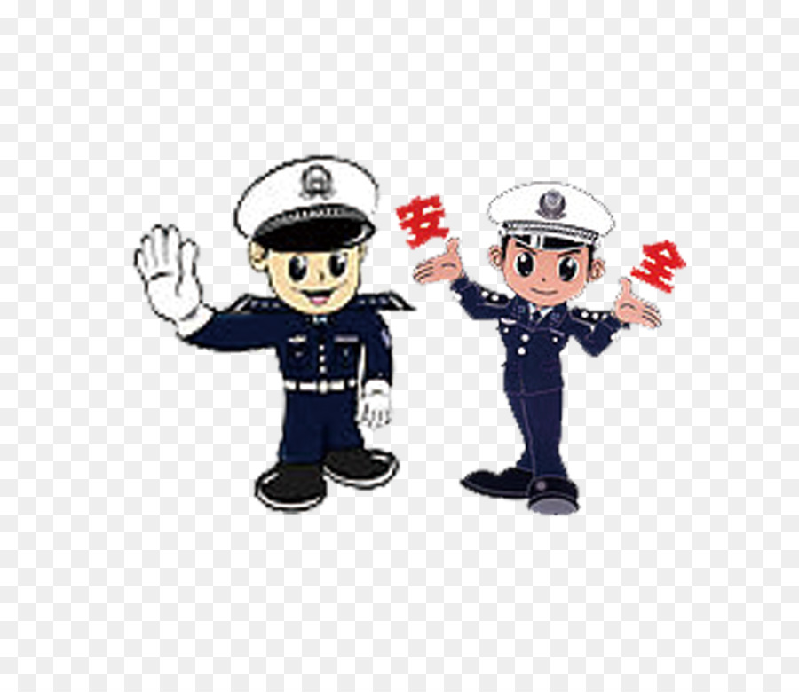 Oficial De Policía，De Dibujos Animados PNG