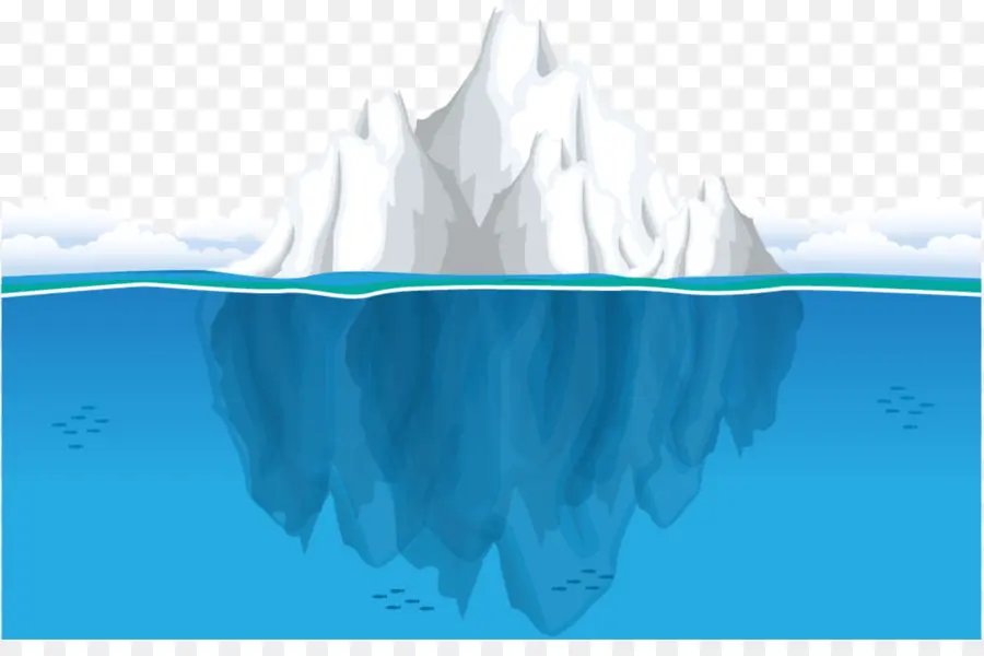 Iceberg，Océano PNG