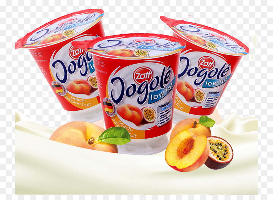 Yogur，Durazno PNG