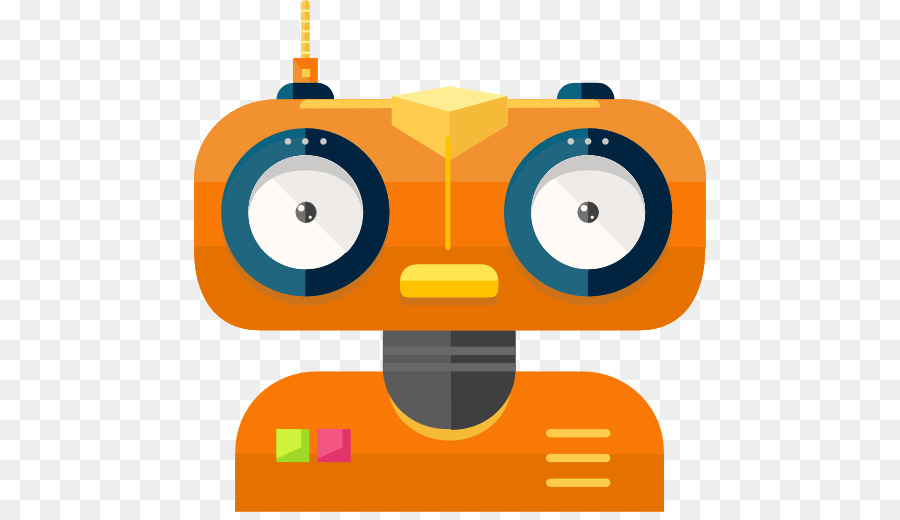 Robot，Naranja PNG