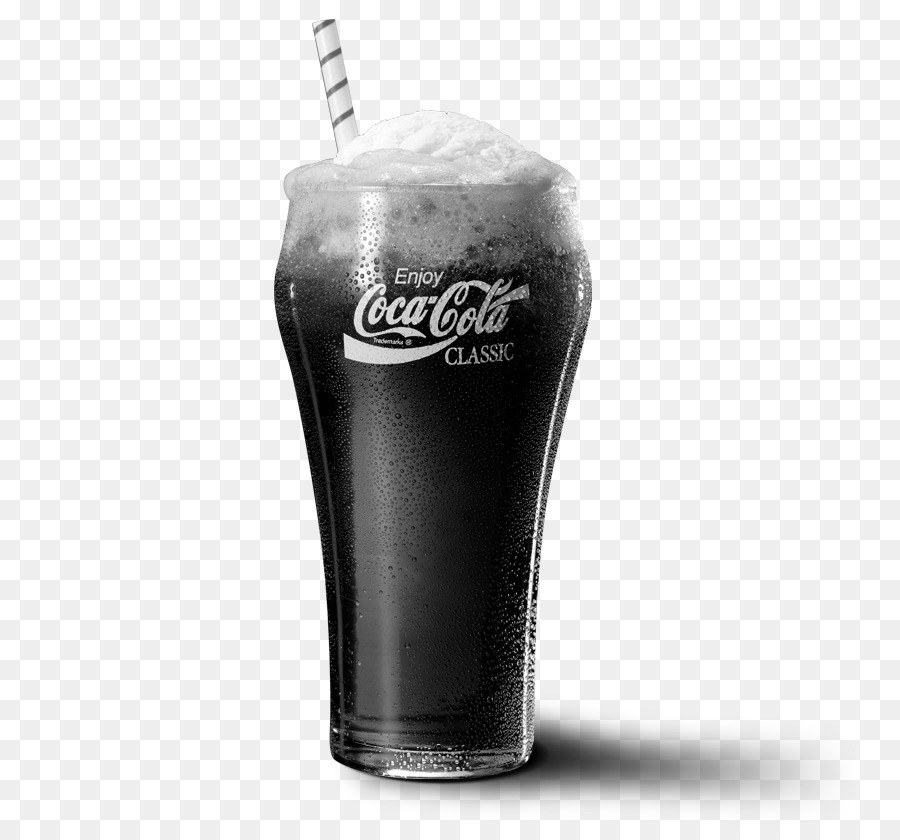 Vaso De Coca Cola，Bebida PNG