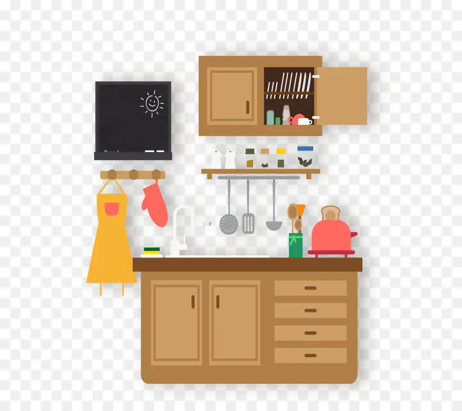 Cocina，Tabla PNG