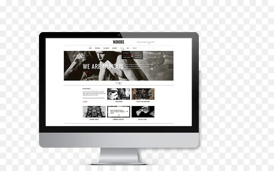 Desarrollo Web，Sitio Web PNG