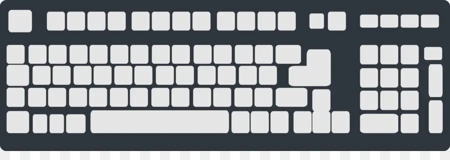 Teclado De Computadora，Llaves PNG