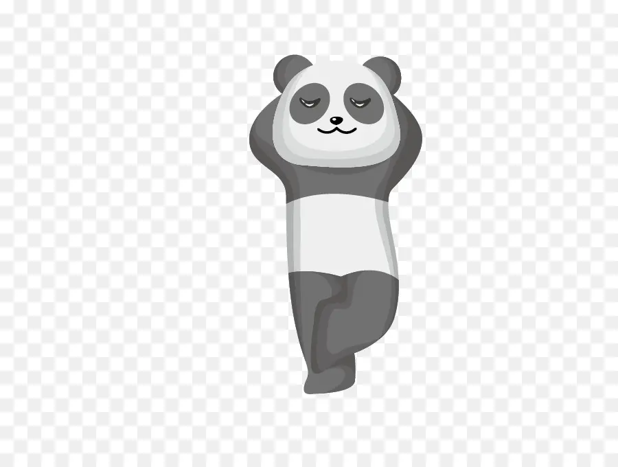 El Panda Gigante，De Dibujos Animados PNG