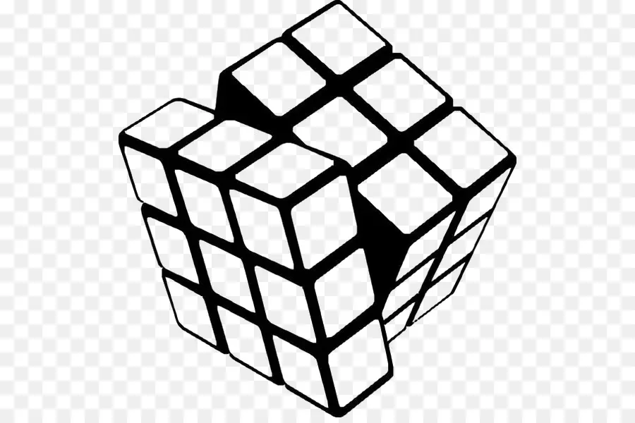 Rubiks Cube，Cubo PNG