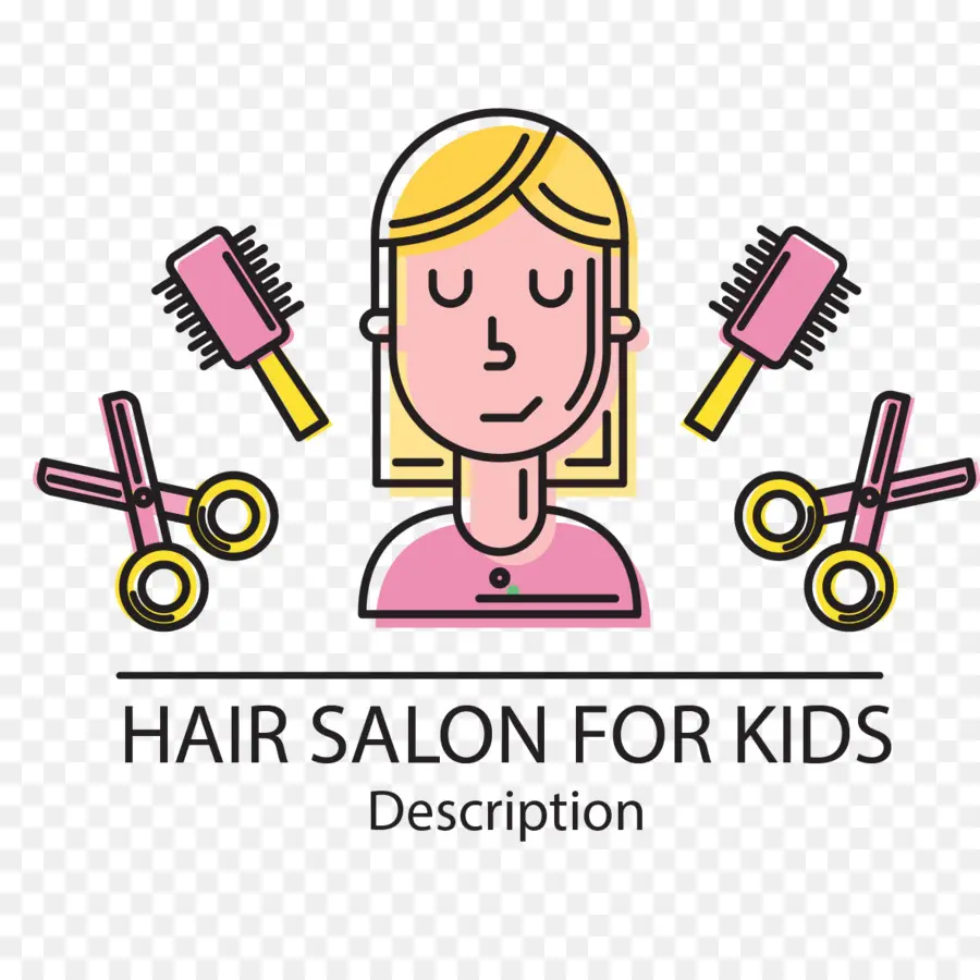 Peluquería Para Niños，Corte De Pelo PNG