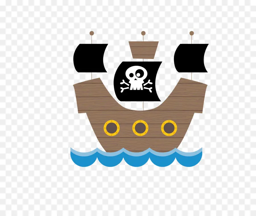 Barco Pirata，Paño PNG