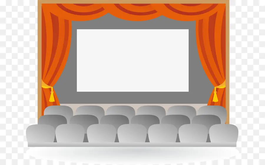 Pantalla De Teatro，Cortinas PNG