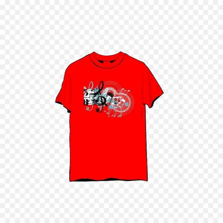 Camiseta Roja，Camisa PNG