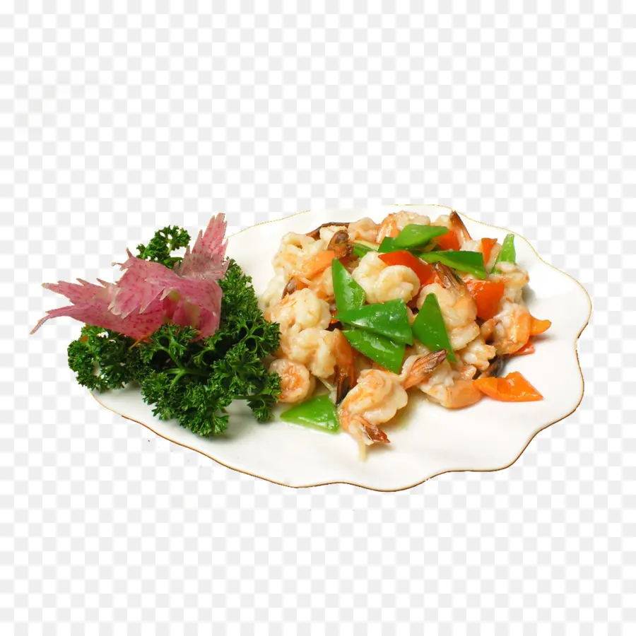 Verduras Salteadas Y Camarones，Verduras PNG