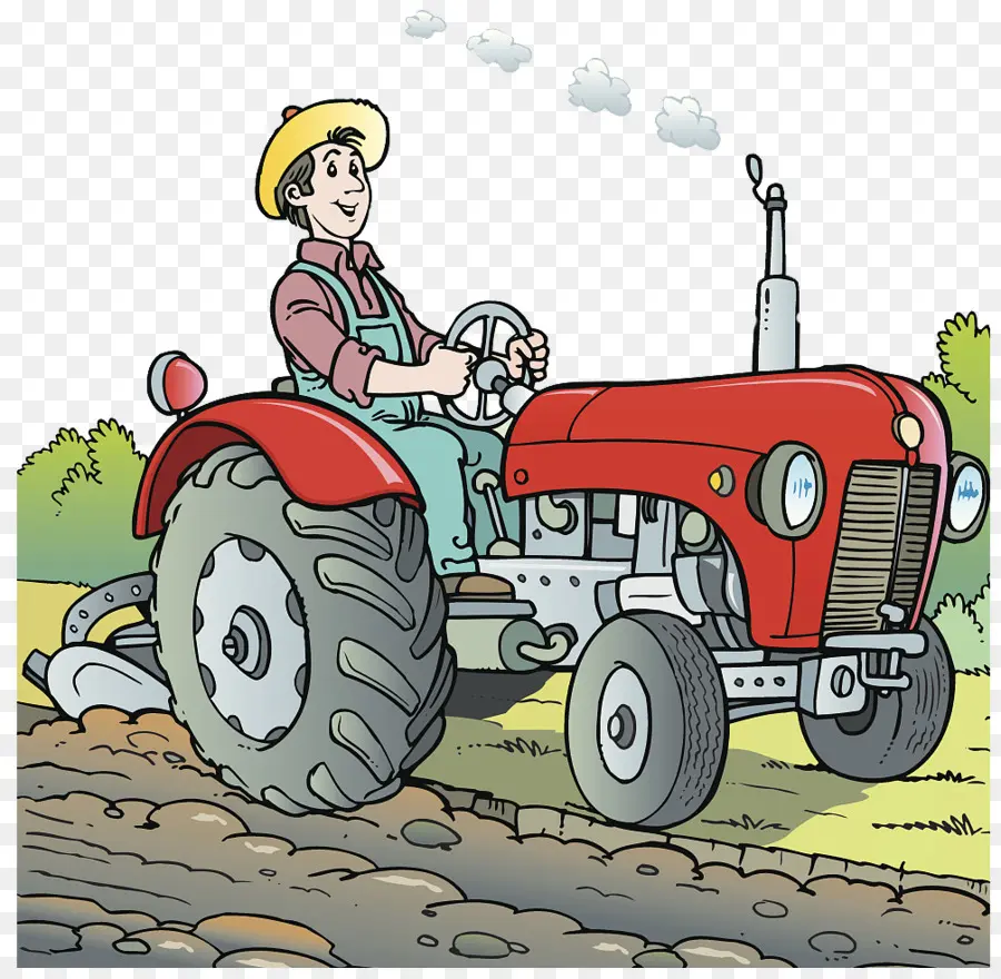 Tractor，Agricultura PNG