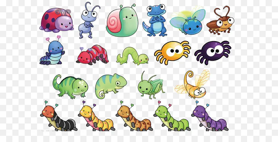 Insectos，Lindo PNG